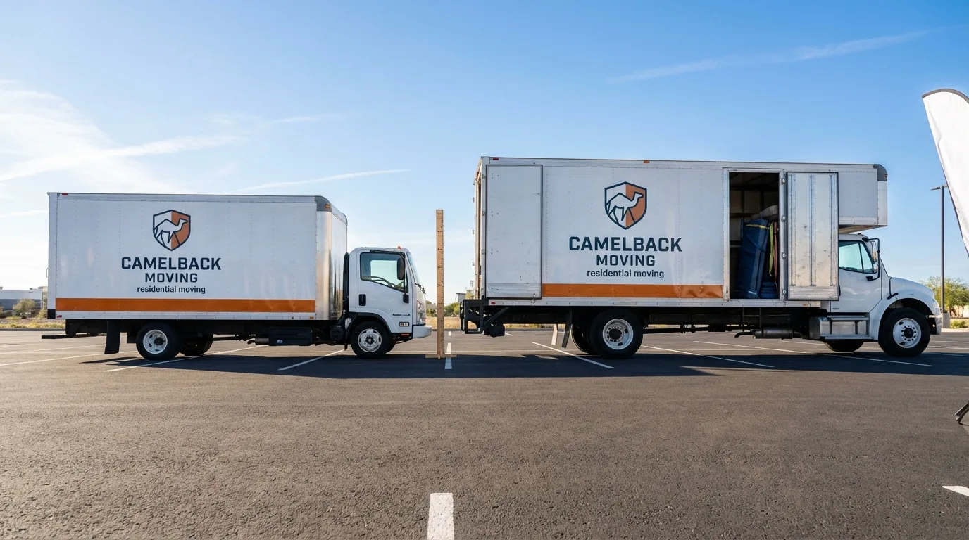 Moving truck size capacity guide in Spring Hill